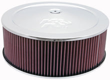 Load image into Gallery viewer, K&N Round Air Filter Assembly 5.25in ID / 5in Height / 5.125in Neck Flange / 1 1/4in Drop Base