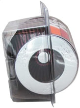 Load image into Gallery viewer, K&N Universal Air Filter Chrome Round Tapered Red - 4in Flange ID x 1.125in Flange Length x 5.5in H