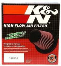 Load image into Gallery viewer, K&N Universal Rubber Filter 6in FLange ID / 7.5in OD / 6in Height / Round Straight