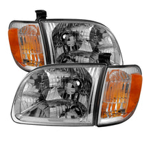 Load image into Gallery viewer, Xtune Toyota Tundra Regular/Access 00-04 OEM Style Headlights & Corner Lights HD-JH-TTUN00-AM-C