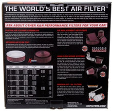 Load image into Gallery viewer, K&N 14in Red Custom Air Cleaner Assembly - 5.125in ID x 14in OD x 3.75in H x 1.25in Drop Base