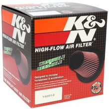Load image into Gallery viewer, K&N Universal Air Filter - Round Straight 4in Flange ID x 7in OD x 6in Height