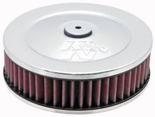 Load image into Gallery viewer, K&N 2-5/8in Flange 7in Diameter 3in Height Round Air Filter Assembly w/ Vent