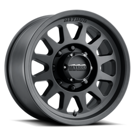 Method MR704 HD 17x9 18mm Offset 8x170 130.81mm CB Matte Black Wheel