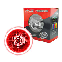 Load image into Gallery viewer, Oracle Pre-Installed Lights 7 IN. Sealed Beam - Red Halo
