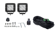 Load image into Gallery viewer, Hella HVF Cube 4 LED Off Road Kit - 3.1in 2X12W