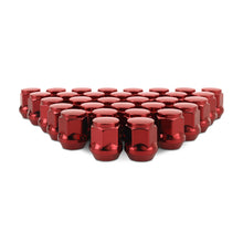 Load image into Gallery viewer, Mishimoto Steel Acorn Lug Nuts M14 x 1.5 - 32pc Set - Red