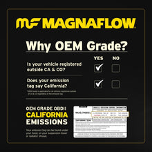 Load image into Gallery viewer, MagnaFlow Conv Univ 2.50inch C/C Met.