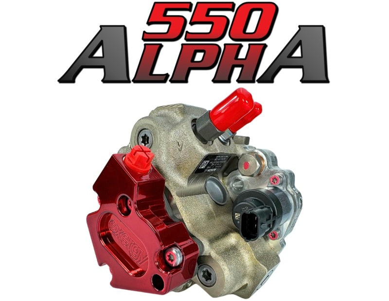 Exergy 07.5-10 Chevrolet Duramax 6.6L LMM 550 Alpha Stroker CP3 Pump (LBZ Based)