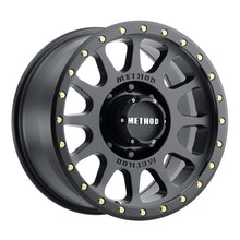 Load image into Gallery viewer, Method MR305 NV 20x10 -18mm Offset 8x6.5 130.81mm CB Matte Black Wheel