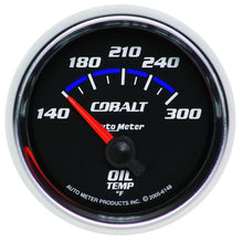 Load image into Gallery viewer, Autometer Cobalt 2 1/6in 140-300 Degree F Oil Temprature Gauge