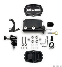 Load image into Gallery viewer, Wilwood Compact Tandem M/C - 15/16in Bore w/Bracket and Valve fits Mustang (Pushrod) - Black