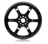 Gram Lights 57DR 18x9.5 +38 5-114.3 Glossy Black Wheel