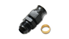 Load image into Gallery viewer, Vibrant -4AN Male to 1/4in Tube Adapter Fitting (w/ Brass Olive Insert)