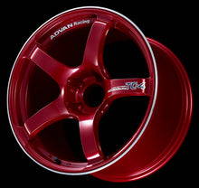Load image into Gallery viewer, Advan TC4 18x9.5 +38 5-120 Racing Candy Red Wheel *Min Order Qty of 20*