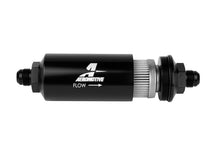 Load image into Gallery viewer, Aeromotive In-Line Filter - (AN -08 Male) 100 Micron Stainless Steel Element