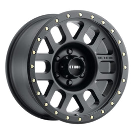 Method MR309 Grid 17x8.5 0mm Offset 6x120 83mm CB Matte Black Wheel