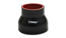 Load image into Gallery viewer, Vibrant 4 Ply Reducer Coupler 4in ID x 4.25in ID x 4.5in Long - Black