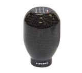 NRG Universal Shift Knob 42mm - Heavy Weight 480G / 1.1Lbs. - Black Carbon Fiber (6 Speed)