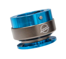 Load image into Gallery viewer, NRG Quick Release Gen 2.0 - New Blue Body / Titanium Chrome Ring