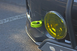 Perrin 08-14 Subaru WRX/STI Tow Hook Kit (Front) - Neon Yellow