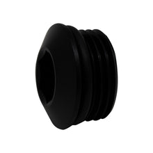 Load image into Gallery viewer, DeatschWerks 10AN ORB Male Plug Low Profile Internal Allen/Hex (Incl O-Ring) - Anodized Matte Black