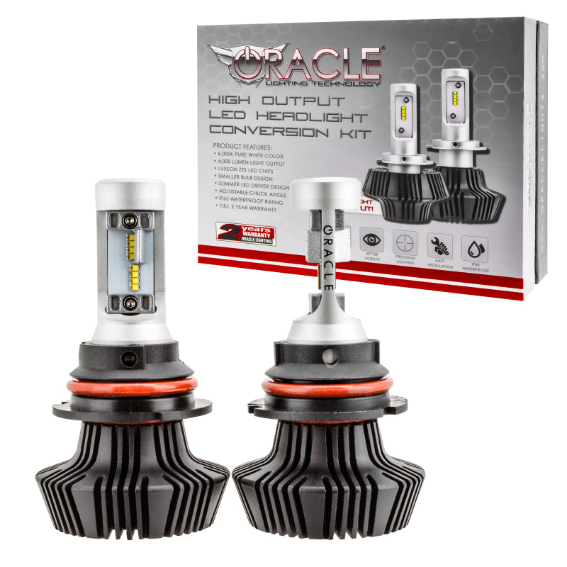 Oracle 9007 4000 Lumen LED Headlight Bulbs (Pair) - 6000K