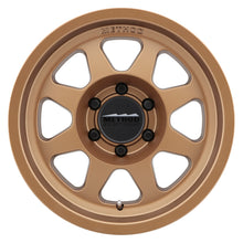 Load image into Gallery viewer, Method MR701 17x8.5 0mm Offset 6x5.5 106.25mm CB Method Bronze Wheel