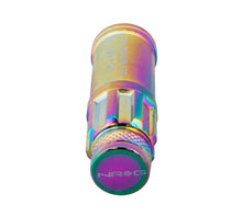 Load image into Gallery viewer, NRG 700 Series M12 X 1.5 Steel Lug Nut w/Dust Cap Cover Set 21 Pc w/Locks &amp; Lock Socket - Neochrome