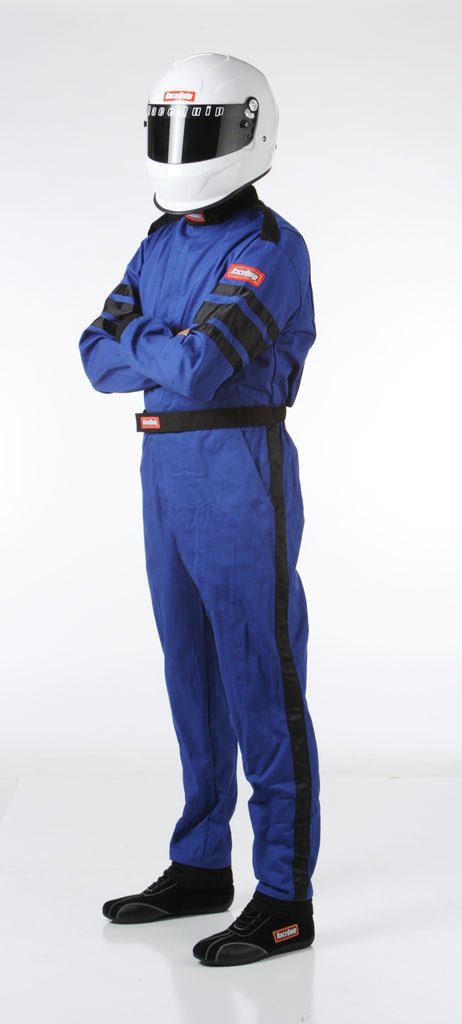 RaceQuip Blue SFI-1 1-L Suit - Large