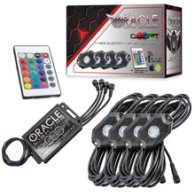 Load image into Gallery viewer, Oracle Bluetooth + RF Underbody Rock Light Kit - 4 PCS - ColorSHIFT NO RETURNS