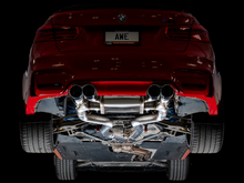 Load image into Gallery viewer, AWE Tuning BMW F8X M3/M4 Track Edition Catback Exhaust - Chrome Silver Tips