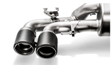 Load image into Gallery viewer, Akrapovic 18+ BMW M5 (F90) Evolution Tail Pipe Set (Carbon) w/ Red/White Akrapovic Logo