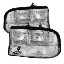 Load image into Gallery viewer, Xtune Oldsmobile Bravada 98-01 Crystal Headlights Chrome HD-JH-GS1598-AM-C