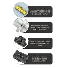 Load image into Gallery viewer, Oracle H13 4000 Lumen LED Headlight Bulbs (Pair) - 6000K NO RETURNS
