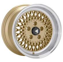 Load image into Gallery viewer, Enkei92 Classic Line 15x7 38mm Offset 4x100 Bolt Pattern Gold Wheel