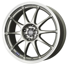 Load image into Gallery viewer, Enkei J10 17x7 5x100/114.3 38mm Offset Dia Silver w/ Machined Lip Wheel