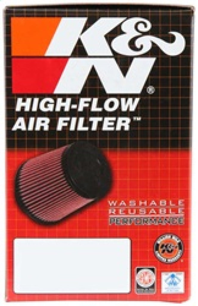 K&N Filter Universal Rubber Filter 20 Deg Flange Angle 2.25in Flange ID x 3.5in OD x 5in H