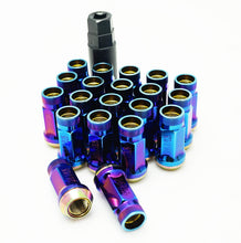 Load image into Gallery viewer, Wheel Mate Muteki SR45R Lug Nut Kit 12x1.25 - Burned Blue