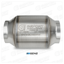 Load image into Gallery viewer, GESI G-Sport 400 CPSI GEN 2 EPA Compliant 3.0in Inlet/Out Catalytic Converter-4.5in x 4in 500-850HP