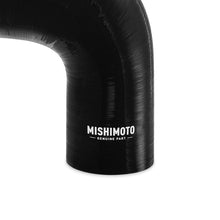 Load image into Gallery viewer, Mishimoto Silicone Reducer Coupler 90 Degree 2.5in to 3.25in - Black