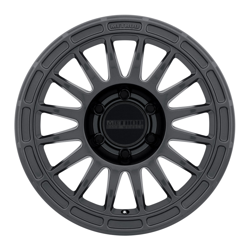 Method MR314 17x8.5 0mm Offset 6x5.5 106.25mm CB Matte Black Wheel