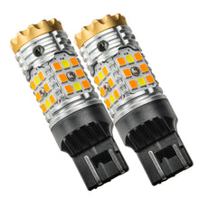 Load image into Gallery viewer, Oracle 7443-CK LED Switchback High Output Can-Bus LED Bulbs - Amber/White Switchback NO RETURNS