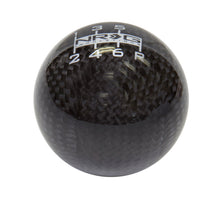 Load image into Gallery viewer, NRG Universal Ball Style Shift Knob - Black Carbon Fiber (6 Speed Pattern)