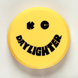 KC HiLiTES 6in. Round Hard Cover for Daylighter/SlimLite/Pro-Sport (Single) - Yellow w/Black Smile