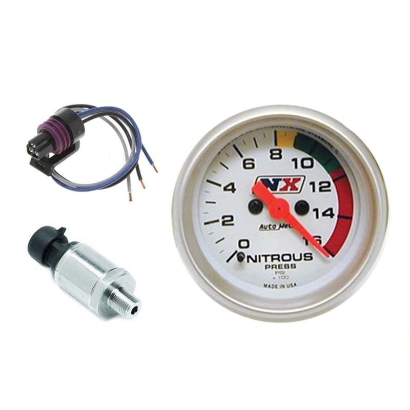 Nitrous Express 2-5/16in Nitrous Pressure Controller/Gauge/Bottle Heater Kit