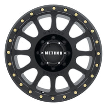 Load image into Gallery viewer, Method MR305 NV 17x8.5 0mm Offset 8x6.5 130.81mm CB Matte Black Wheel