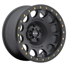 Load image into Gallery viewer, Method MR105 Beadlock 17x9 -38mm Offset 5x5 71.5mm CB Matte Black w/BH-H24125 Wheel