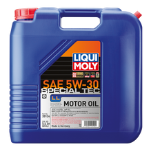 Load image into Gallery viewer, LIQUI MOLY 20L Special Tec LL Motor Oil SAE 5W30