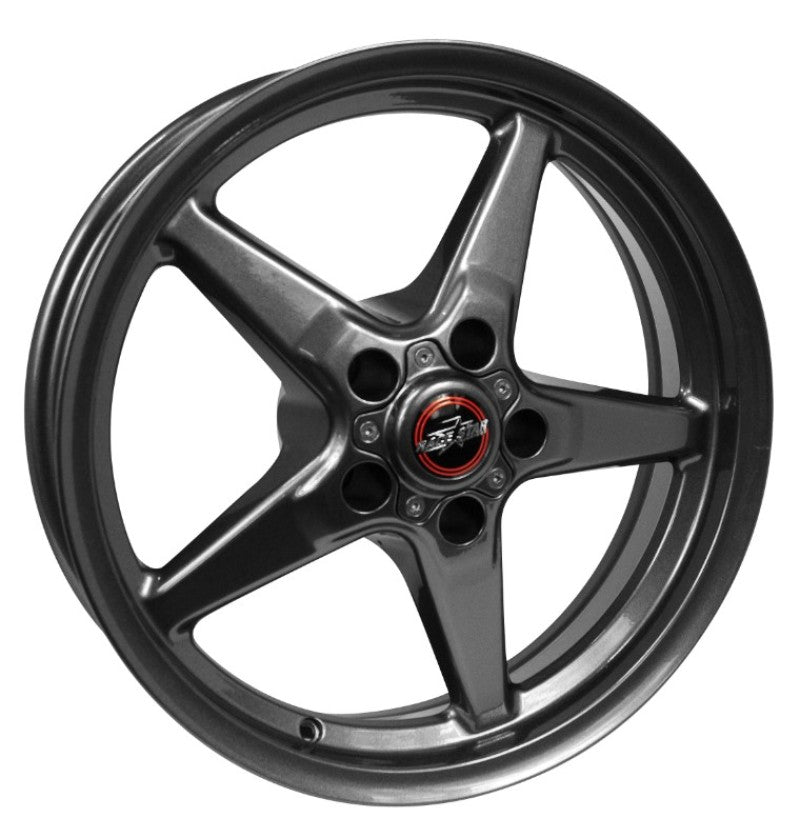 Race Star 92 Drag Star 17x9.50 5x4.50bc 6.88bs Direct Drill Met Gry Wheel